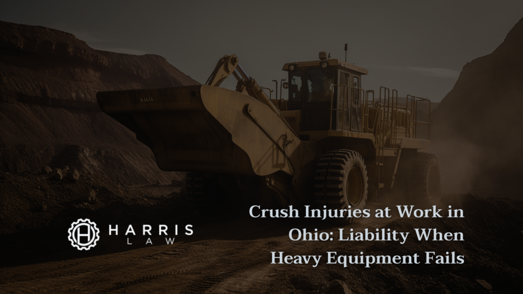 Crush Injuries at Work in Ohio - Harris Law